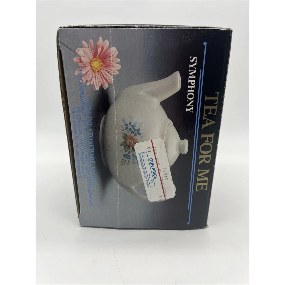 Corning/Corelle Symphony Tea For Me Tea Pot, NIB